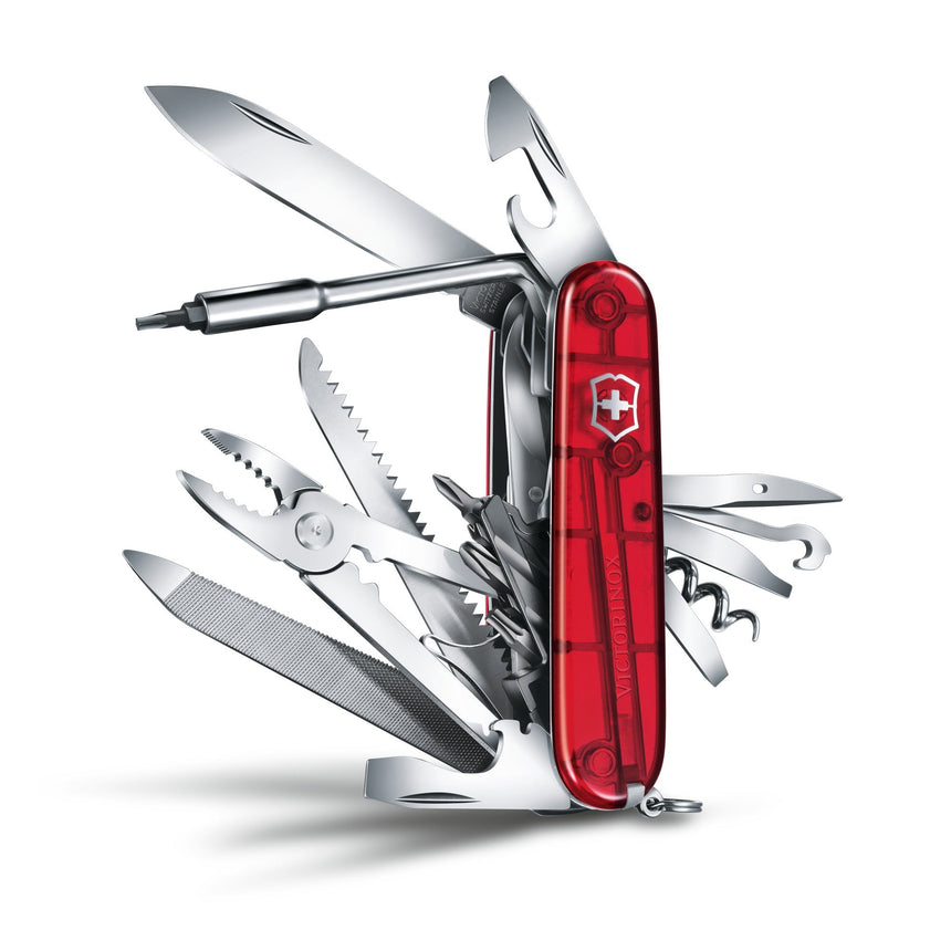 Victorinox Cyber Tool L Red Translucent