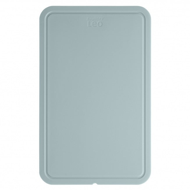 Light gray rectangular plastic lid or container cover with rounded corners.