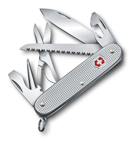 Victorinox Farmer X Alox Silver Swiss Army Knife