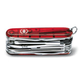 Victorinox Cyber Tool L Red Translucent