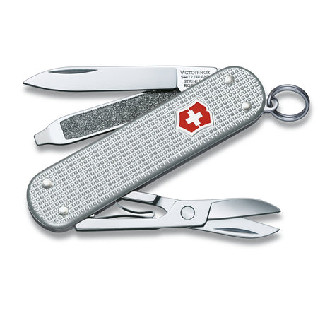 Victorinox Classic SD Alox Silver Swiss Army Knife