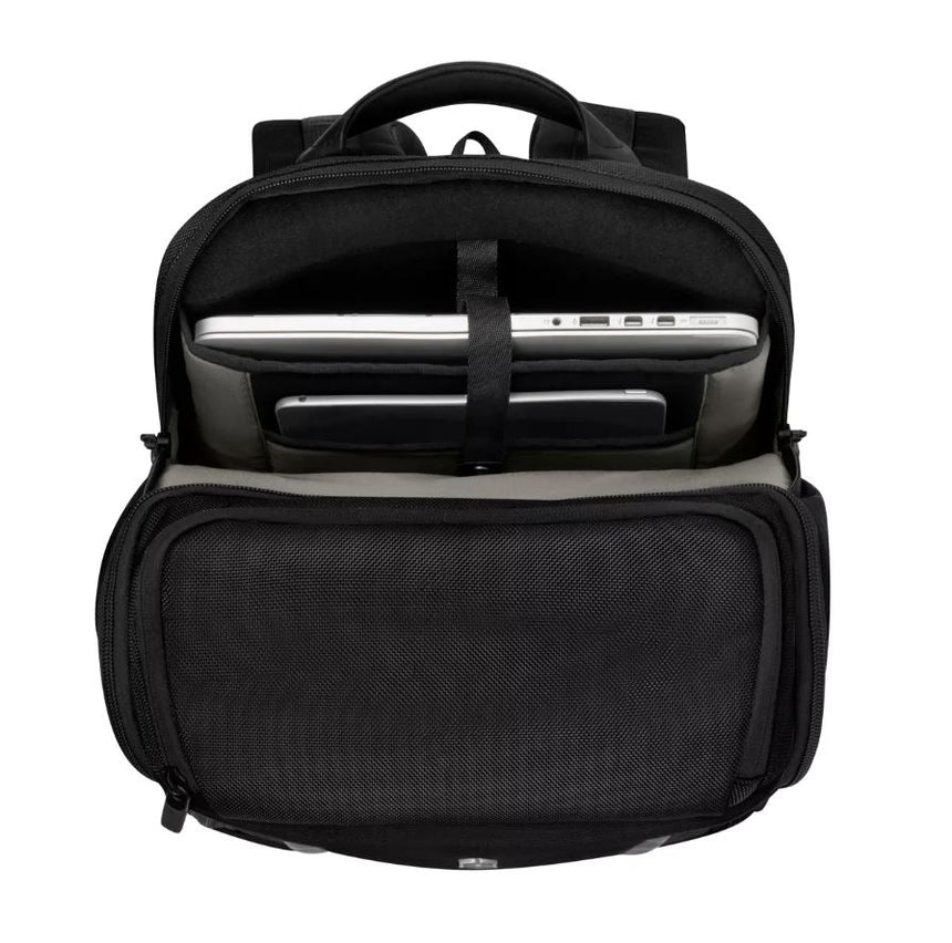 Victorinox Almont Professional Black Fliptop Laptop Backpack