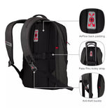 Wenger MX Light Grey Laptop Backpack for 16 Inch Devices