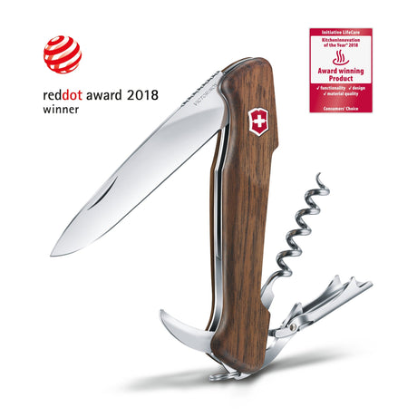 Victorinox Wine Master Wood Walnut Swiss Army Knife