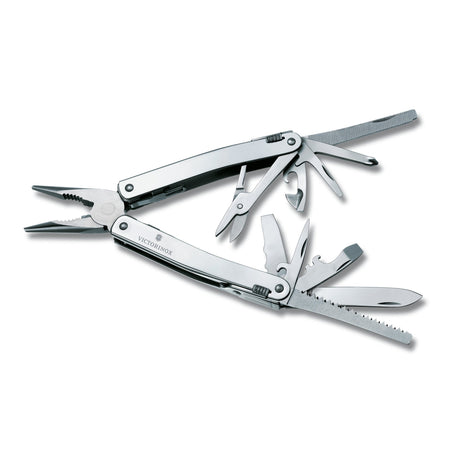 Victorinox Swiss Tool Spirit X Plus Ratchet w/ Leather Pouch