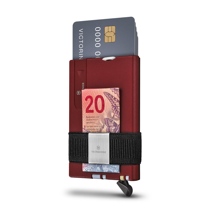 Victorinox Swiss Card Smart Card Wallet Iconic Red