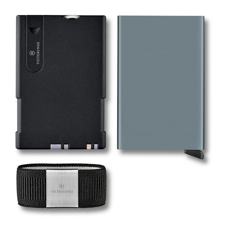 Victorinox Swiss Card Smart Card Wallet Sharp Gray