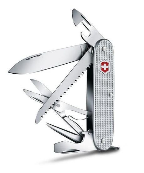 Victorinox Farmer X Alox Silver Swiss Army Knife