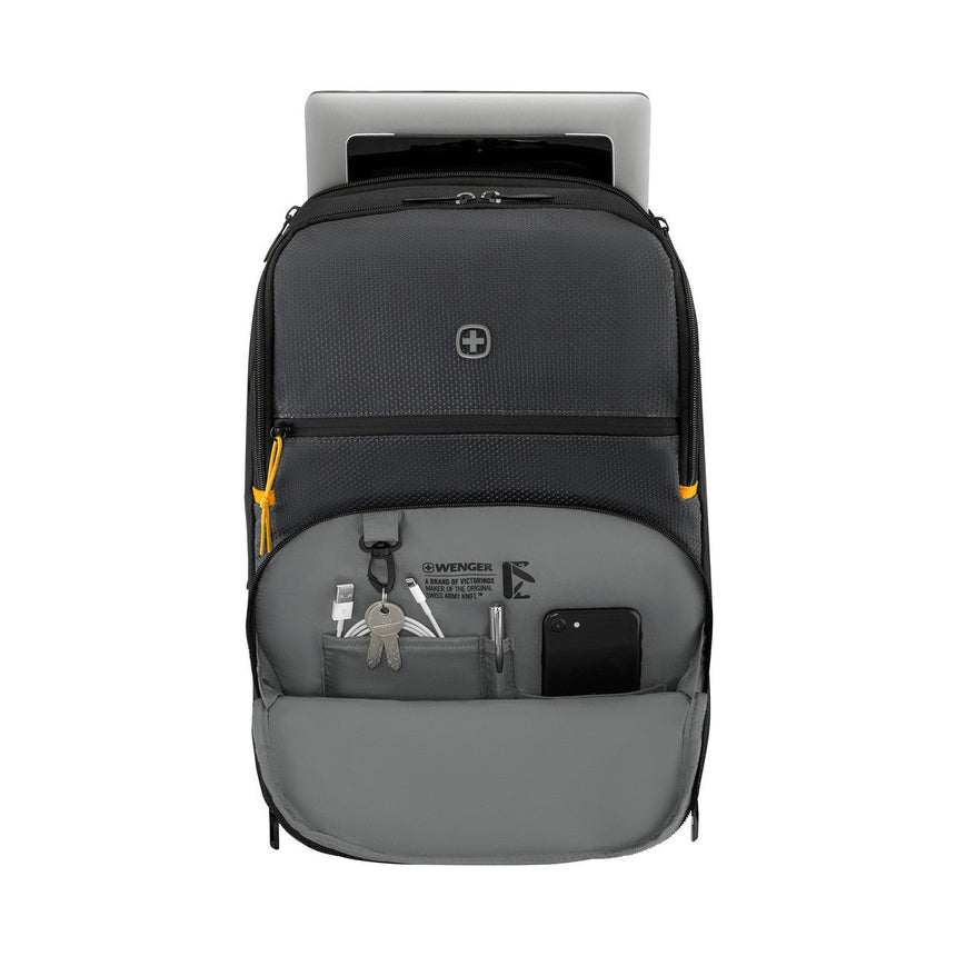 Wenger Eco Friendly 16 Inch Laptop Backpack Black