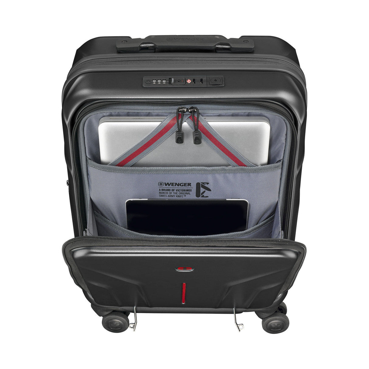 Wenger Amplix Luggage Set with USB Lock Wheels Handle 653332