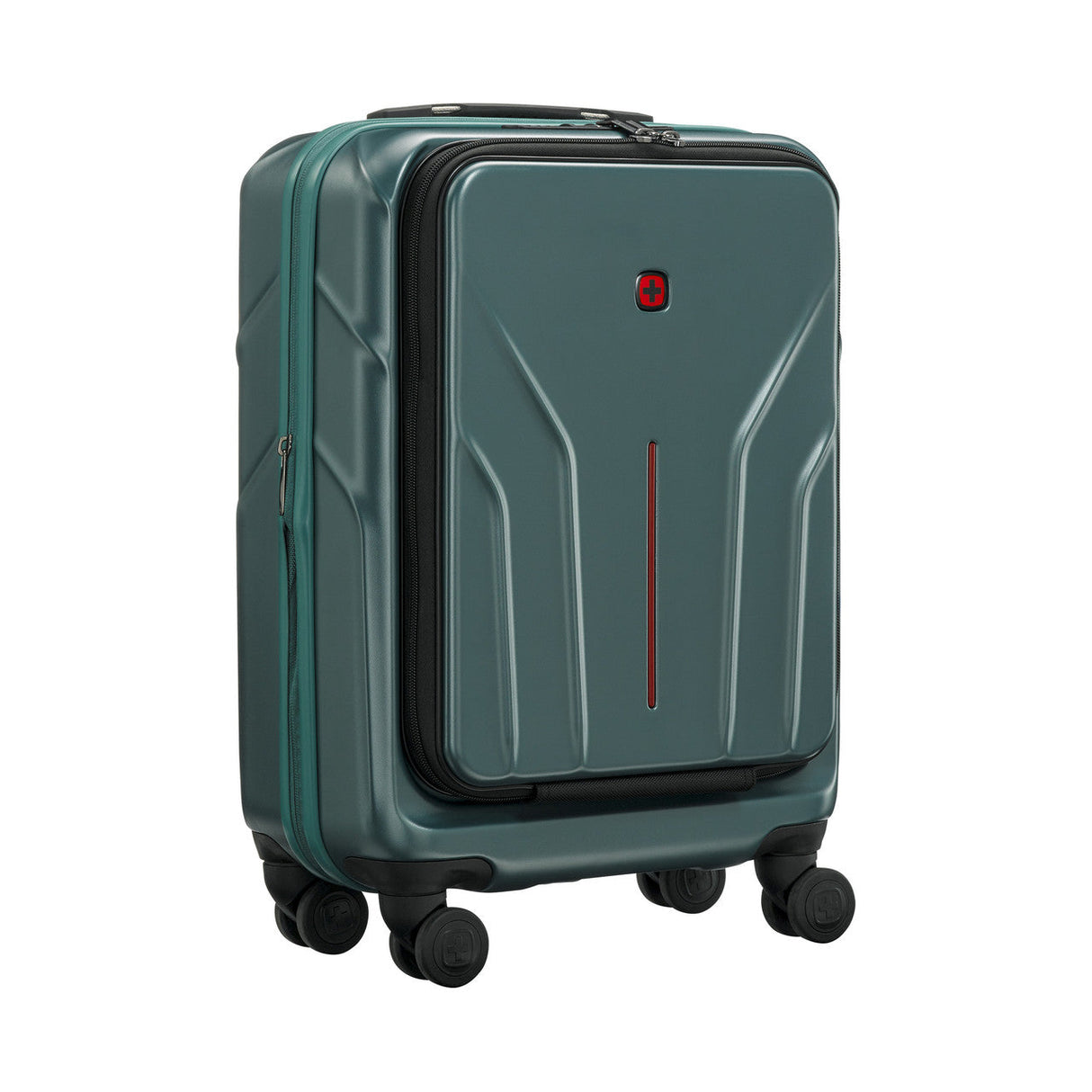 Wenger Amplix Deep Lake Luggage Set with USB and Laptop Compartment 653334