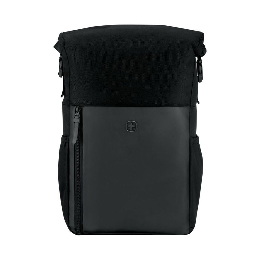 Wenger Urbanone Roll-Top Backpack Black - Image 1