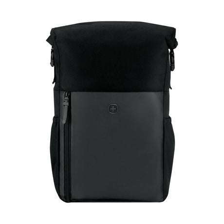 Wenger Urbanone roll-top backpack black front