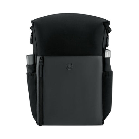 Wenger Urbanone Roll-Top Backpack Black - Image 5