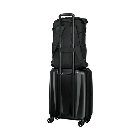 Wenger Urbanone Roll-Top Backpack Black - Image 7