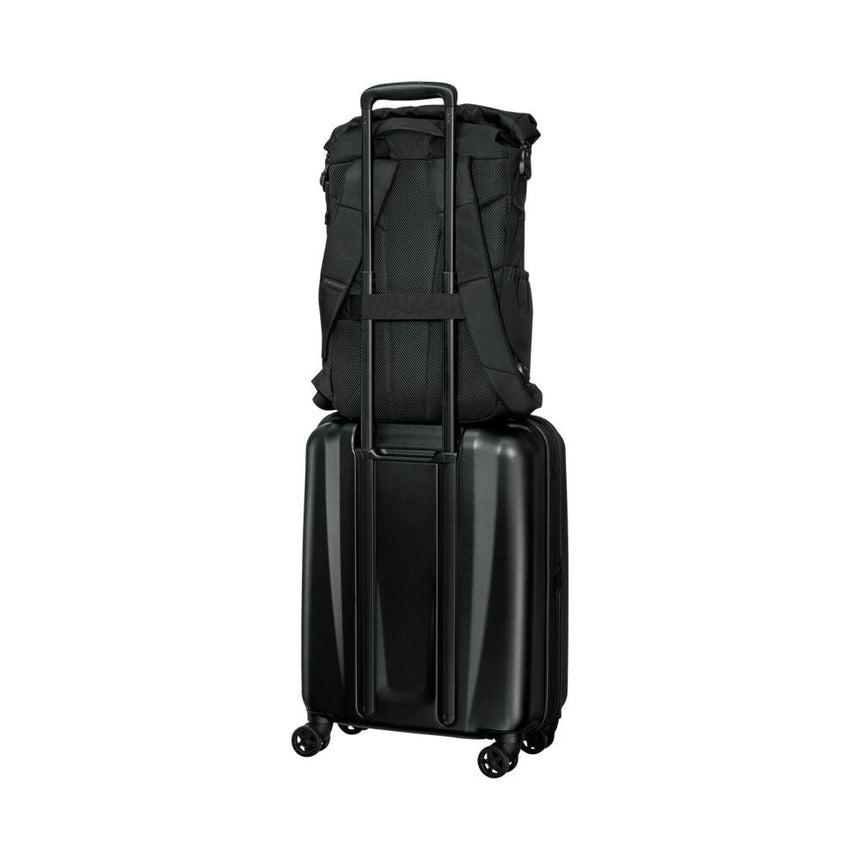Wenger Urbanone Roll-Top Backpack Black - Image 7