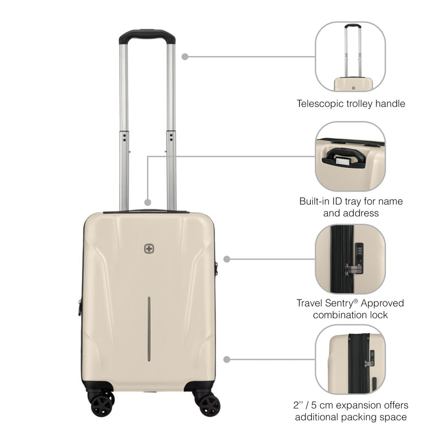 Wenger Ryon Sand carry-on features