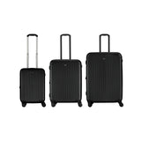 Wenger Flyn Pro Hardside Luggage Set 3-Piece Black