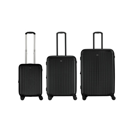 Wenger Flyn Pro Hardside Luggage Set 3-Piece Black