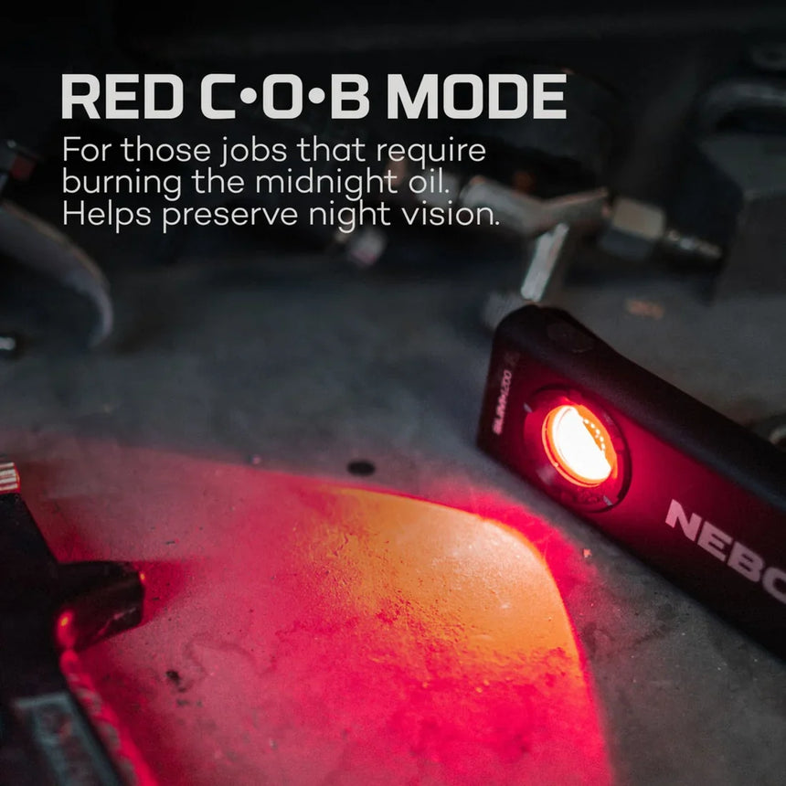 Nebo SLIM+ 1200 Lumens Compact Clip On and Magnetic Light 89647