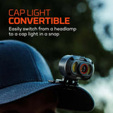 Nebo MYCRO 900+ Lumens Rechargeable Headlamp Adjustable Strap 89711
