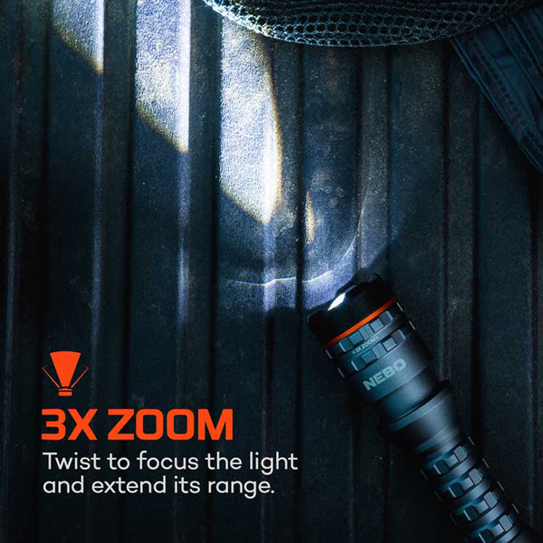 NEBO Davinci 800 Lumen Rechargeable Flashlight with USB C Model 89769