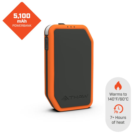 Thaw Rechargeable Hand Warmer with Light 5000mAh