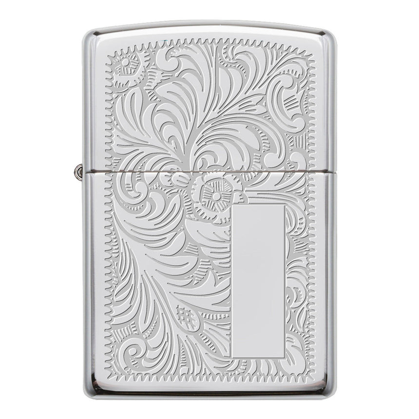 Zippo Classic Chrome Windproof Lighter with Polished Finish