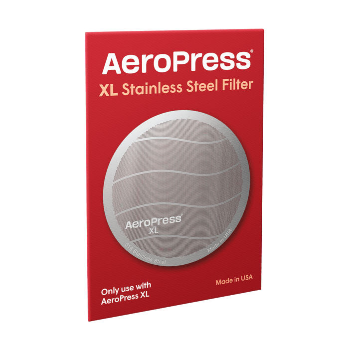 AeroPress XL 316 Stainless Coffee Filter Eco Durable USA Made SKU 49752