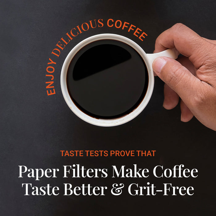 AeroPress XL Biodegradable Coffee Filters 200 Pack Eco-Friendly 49746