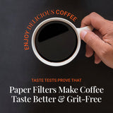 AeroPress XL Biodegradable Coffee Filters 200 Pack Eco-Friendly 49746
