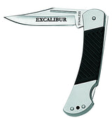 Excalibur Outdoor Adventure Folding Knife 85mm Clip Point