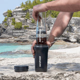 AeroPress Go Plus Travel Coffee Press Pink