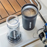 AeroPress Go Plus Travel Coffee Press Cream