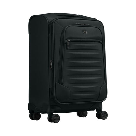 Wenger Checklite Carry-On Black 3/4 front-left