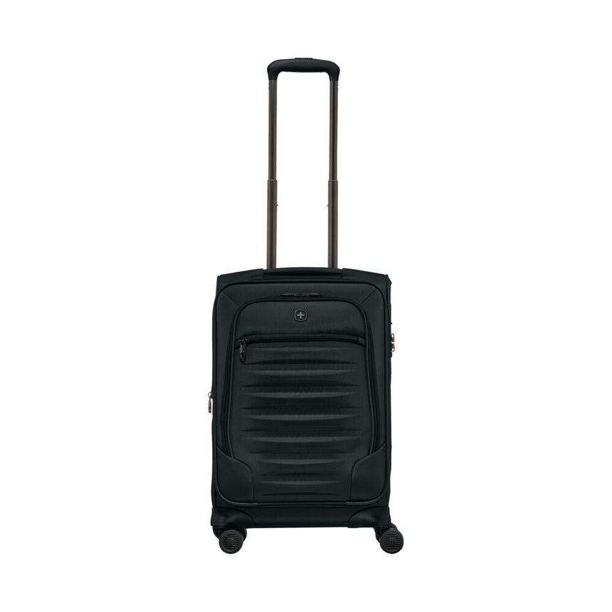 Wenger Checklite Carry-On Black handle extended
