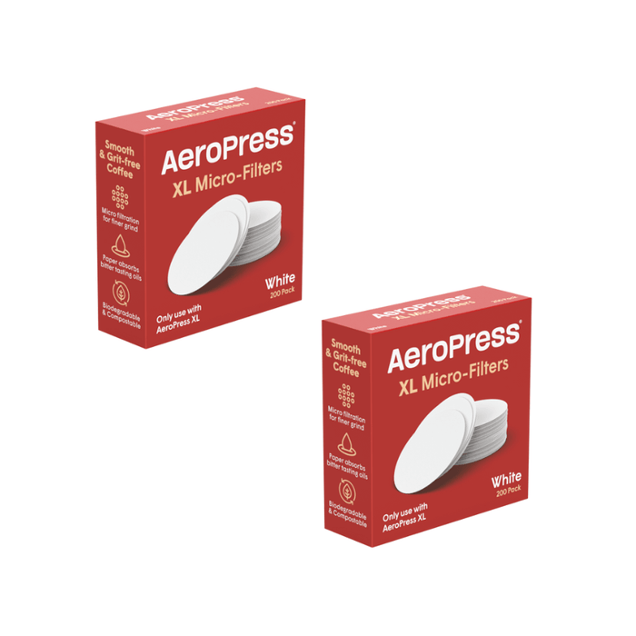 AeroPress XL Biodegradable Coffee Filters 200 Pack Eco-Friendly 49746