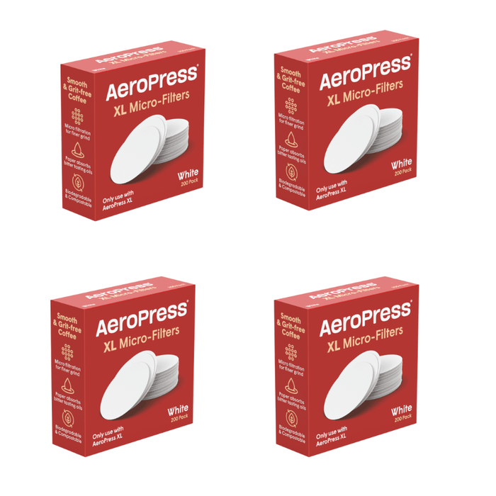 AeroPress XL Biodegradable Coffee Filters 200 Pack Eco-Friendly 49746