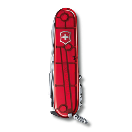 Victorinox Cyber Tool L Red Translucent