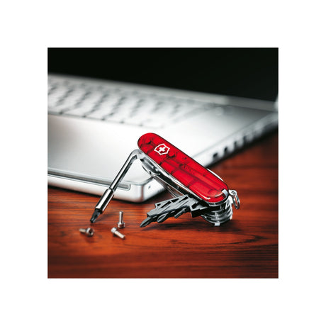 Victorinox Cyber Tool M Red Translucent
