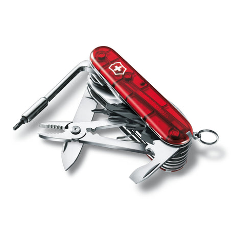 Victorinox Cyber Tool L Red Translucent
